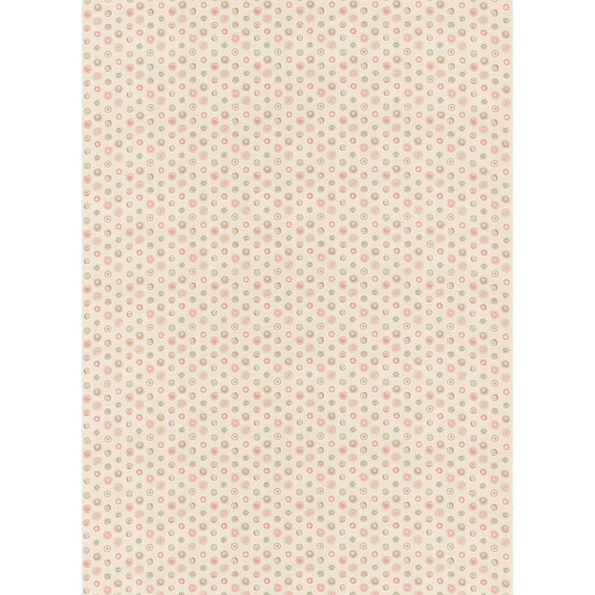 GP & J Baker | Court Buttons fabric - Pink/Green