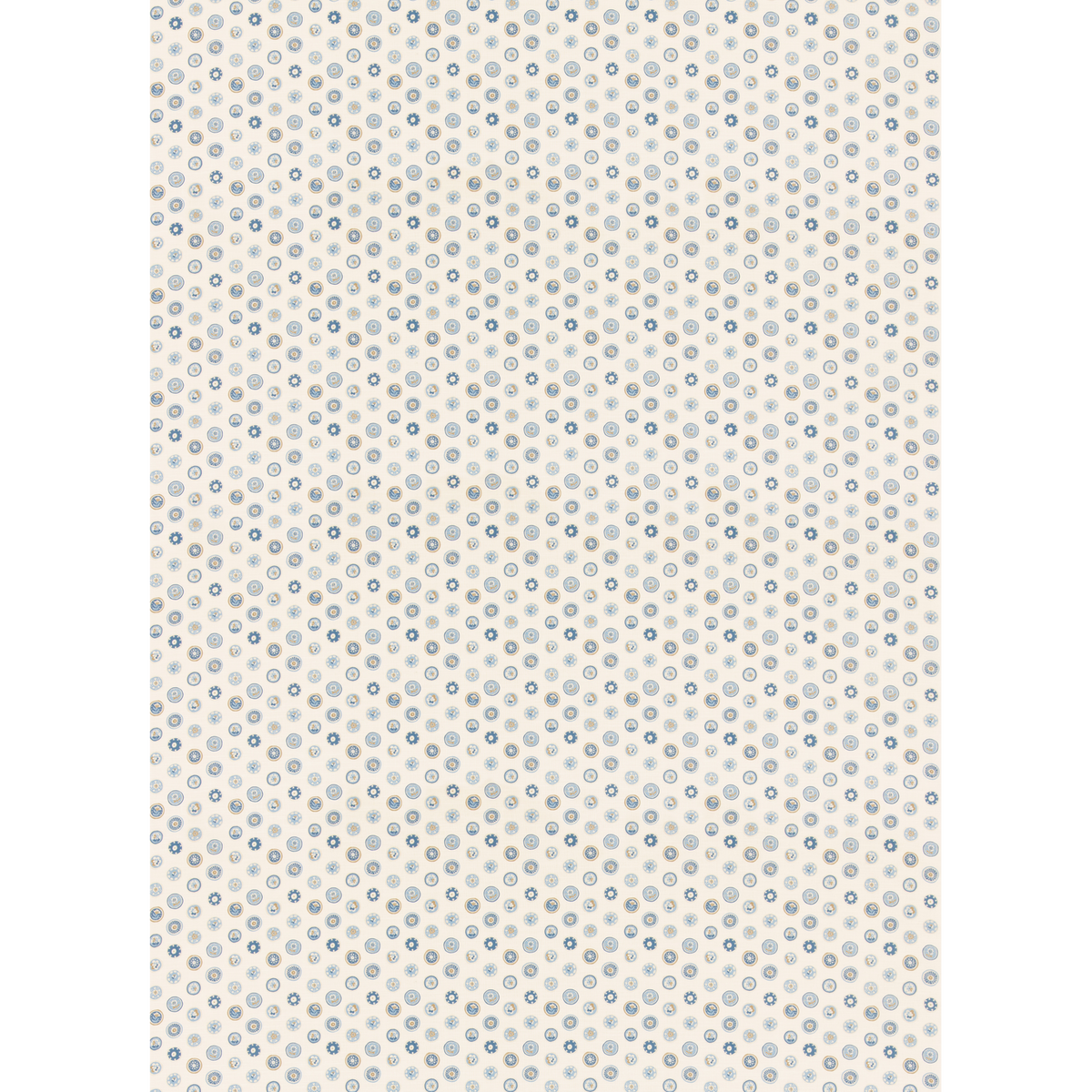 GP & J Baker | Court Buttons fabric - Blue