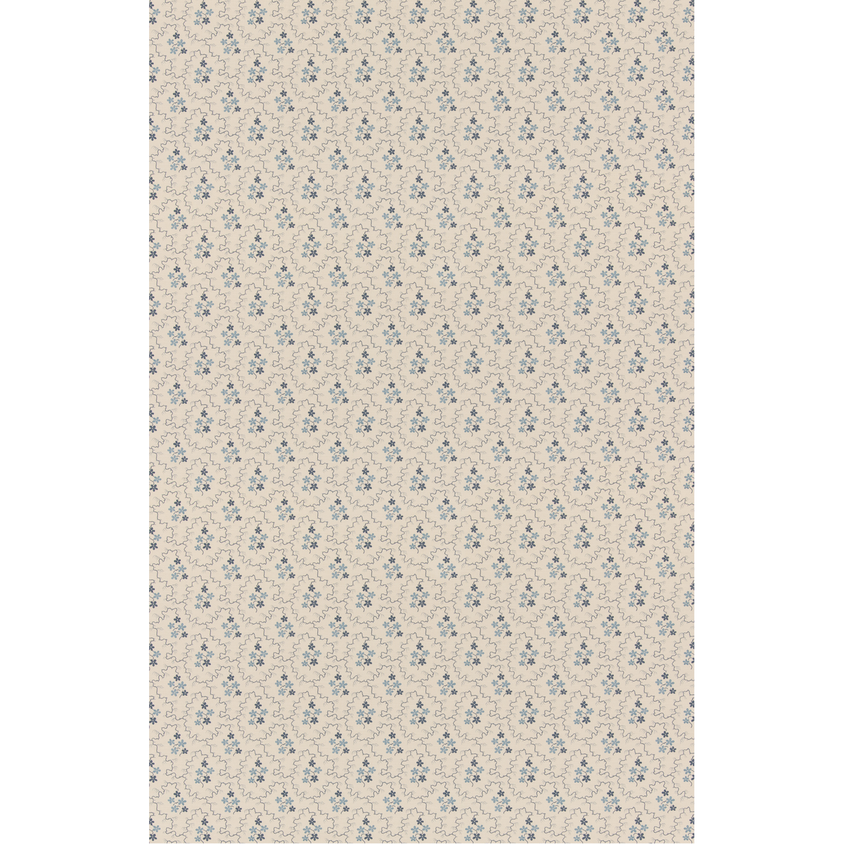 GP & J Baker | Posy fabric - Blue