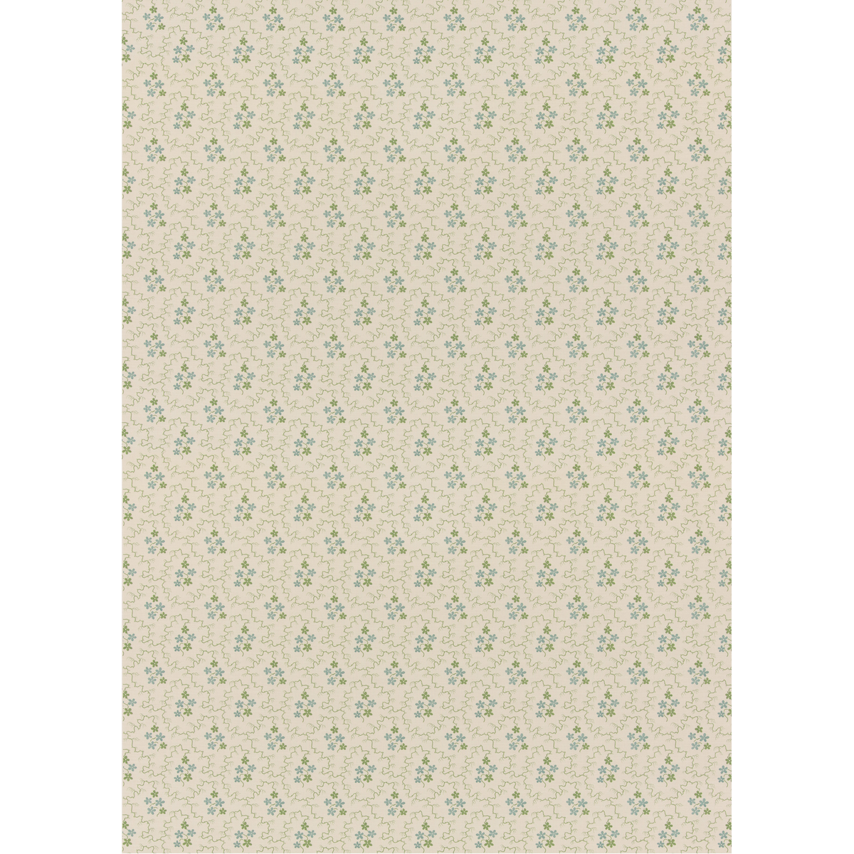 GP & J Baker | Posy fabric - Green/Aqua