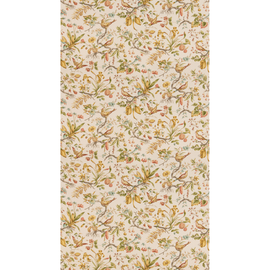 GP & J Baker | Kentwell fabric - Ochre/Soft Red