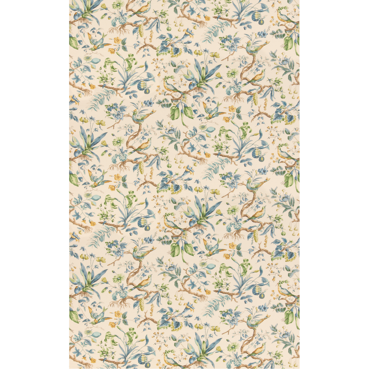 GP & J Baker | Kentwell fabric - Blue/Green