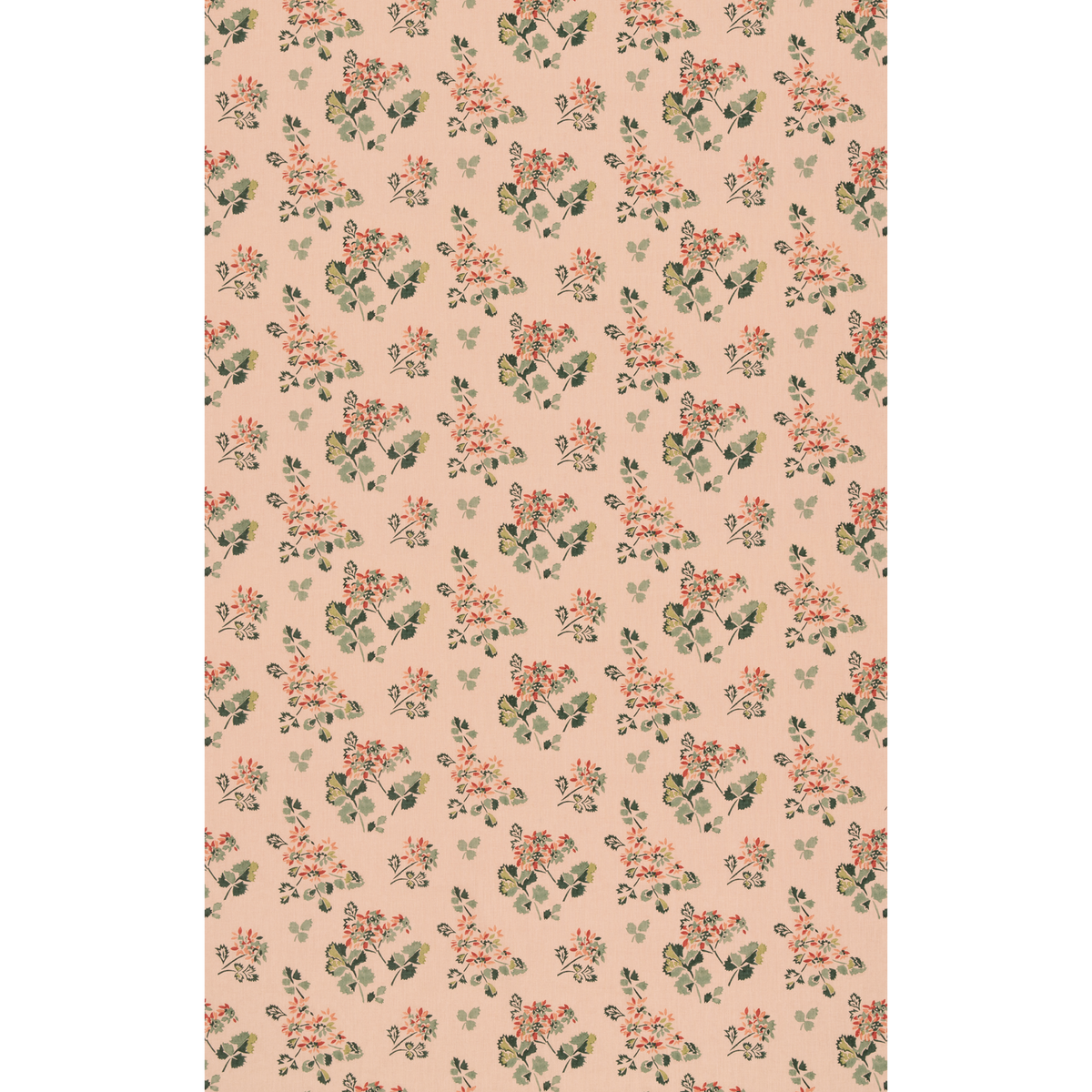 GP & J Baker | Forest Flower fabric - Plaster