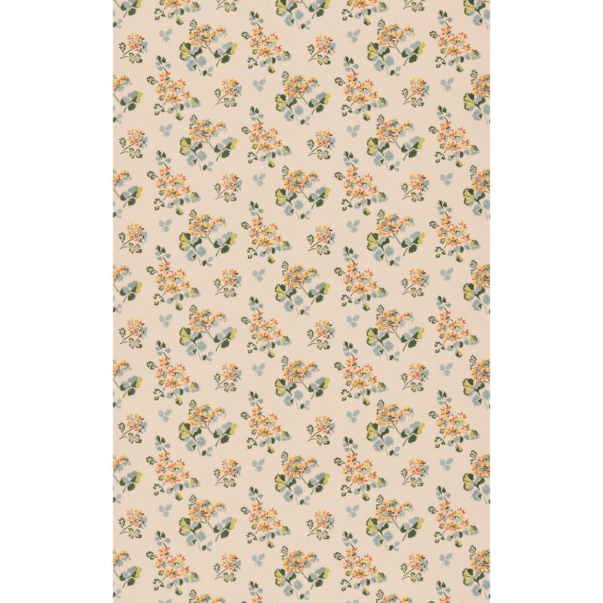 GP & J Baker | Forest Flower fabric - Teal/Spice