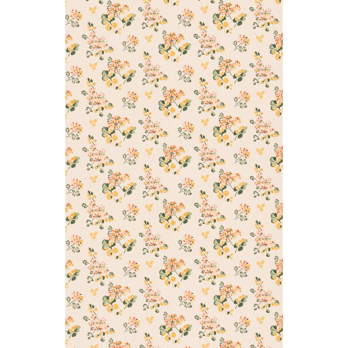 GP & J Baker | Forest Flower fabric - Spice/Ochre