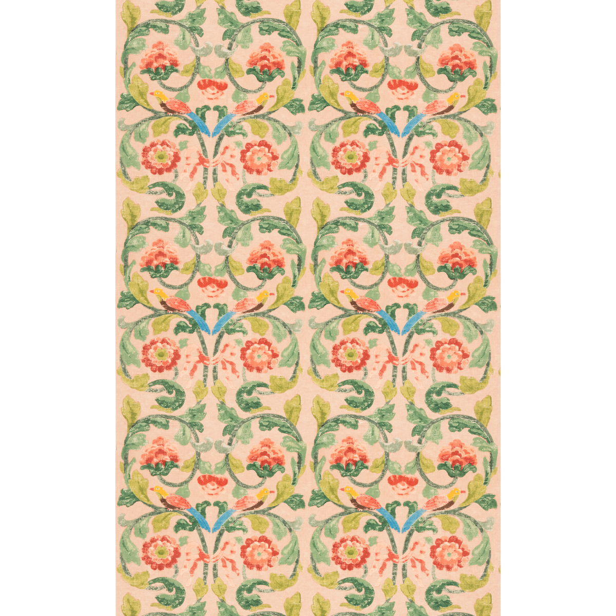 GP & J Baker | Tudor Rose fabric - Plaster