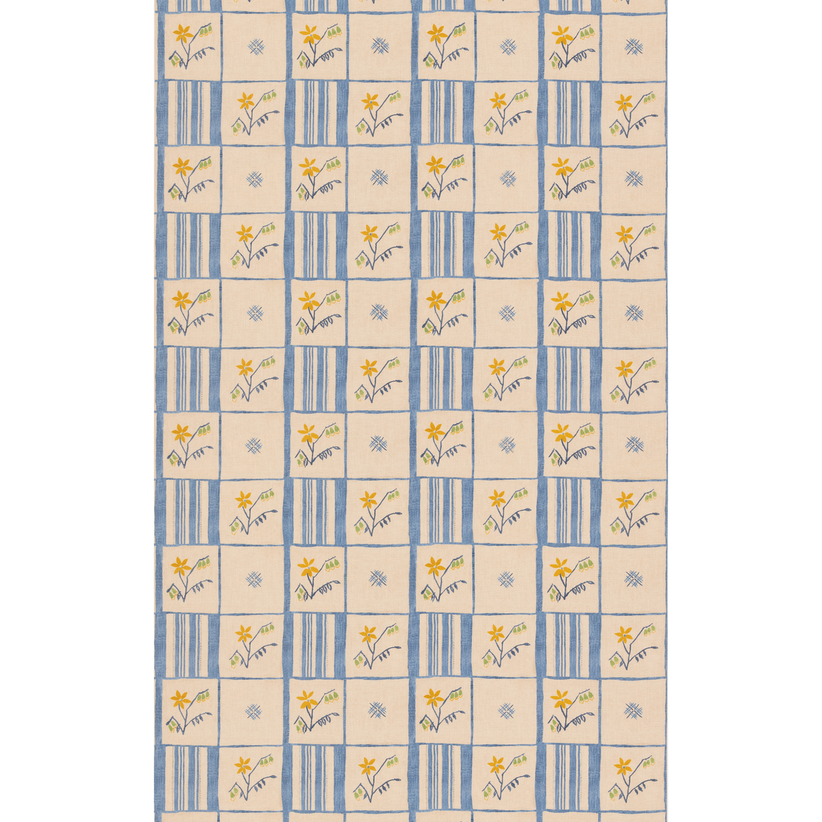 GP & J Baker | Forget-me-not fabric - Blue