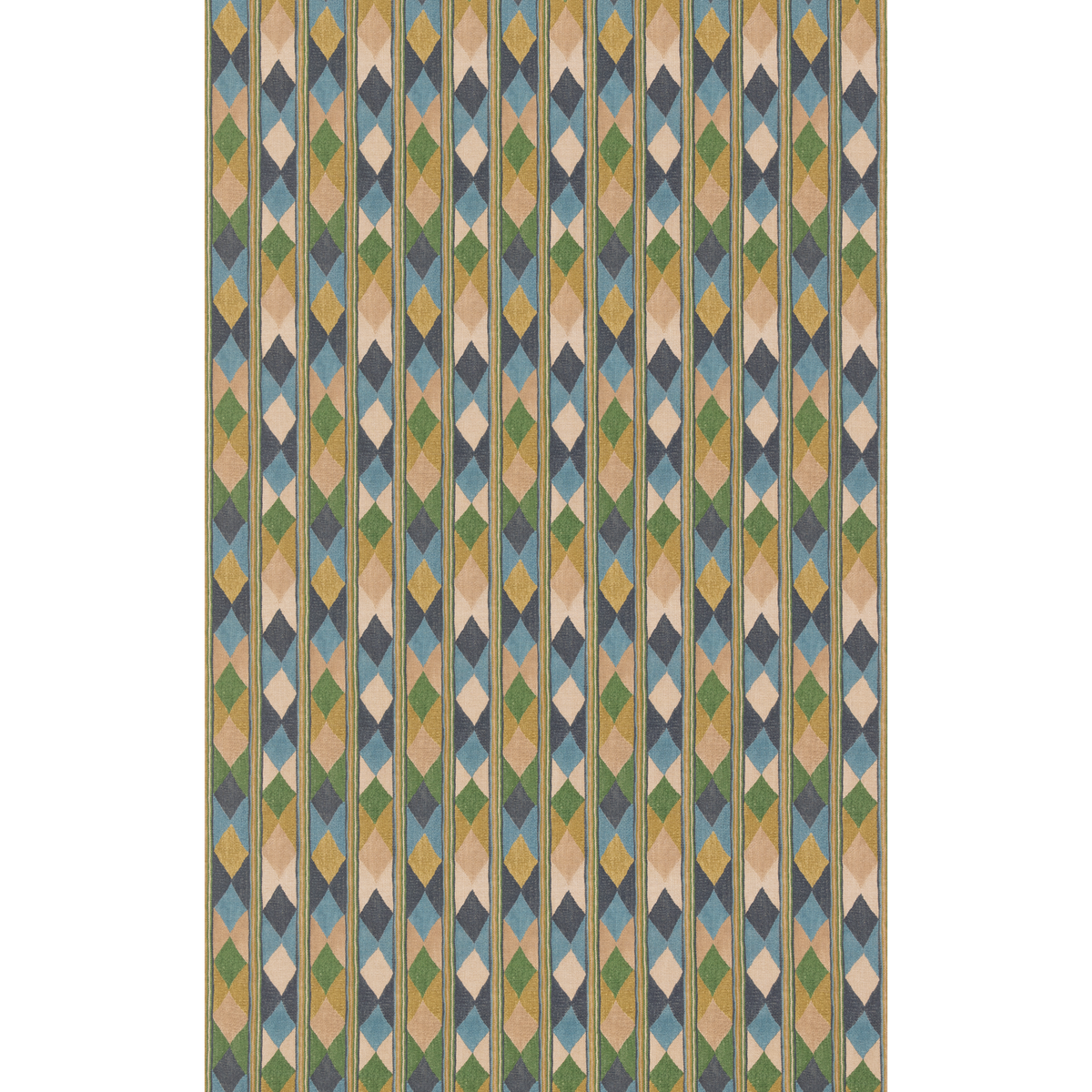 GP & J Baker | Compass fabric - Blue/Green