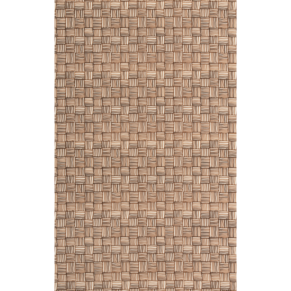 GP & J Baker | Crossroads fabric - Chocolate
