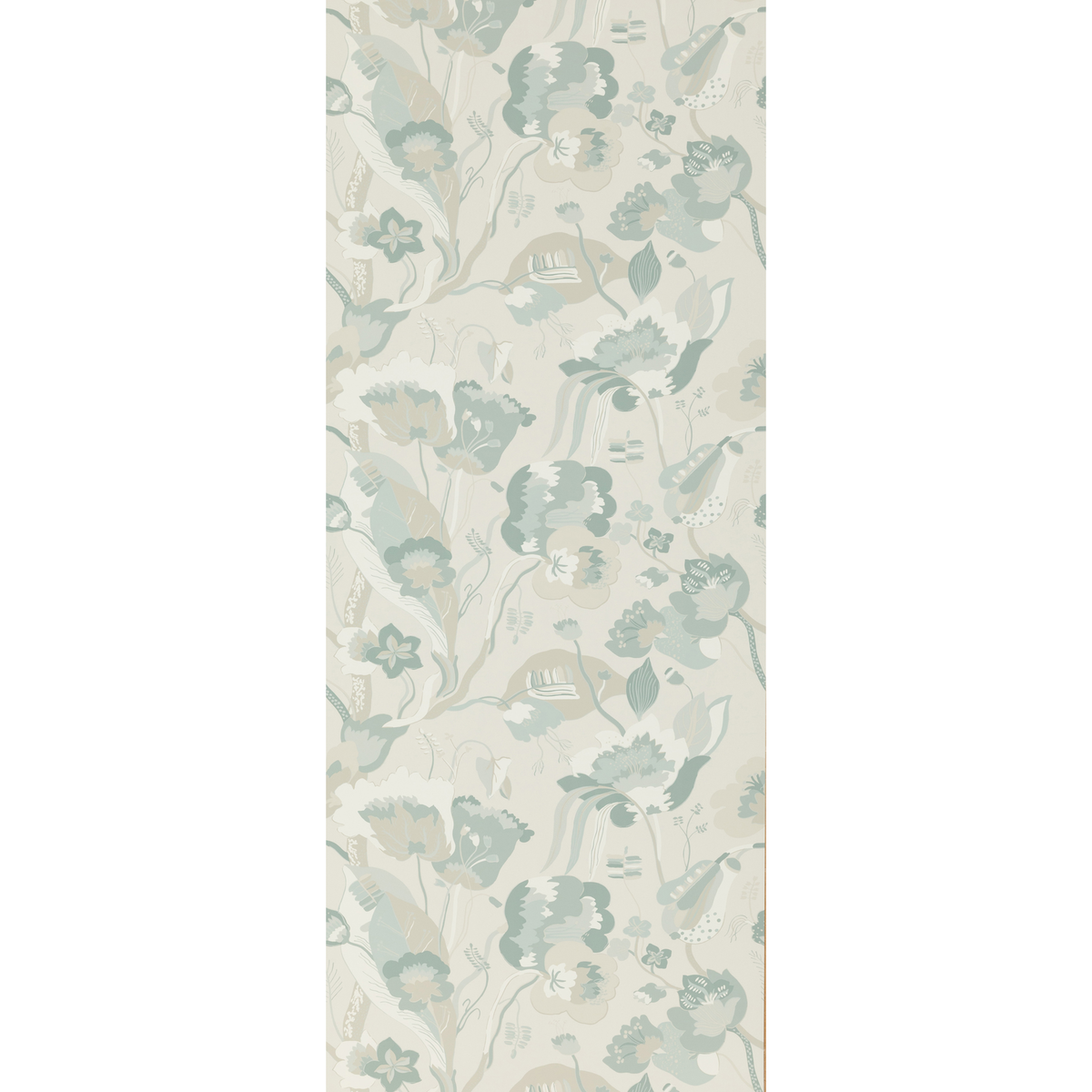 GP & J Baker | California wallcovering - Soft Blue