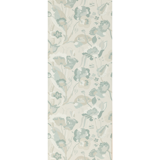 GP & J Baker | California wallcovering - Soft Blue