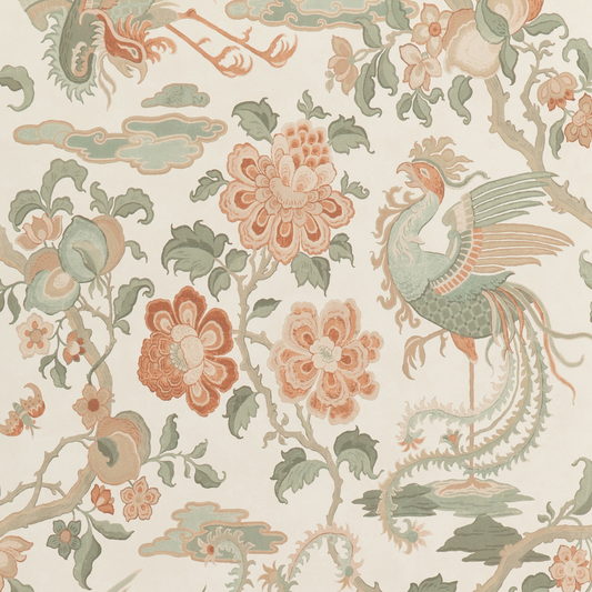 GP & J Baker | Chifu wallcovering - Blush