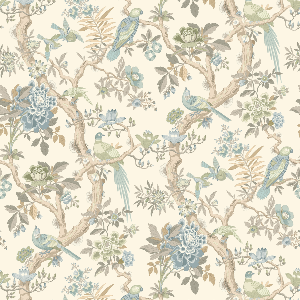 GP & J Baker | Eltham wallcovering - Aqua