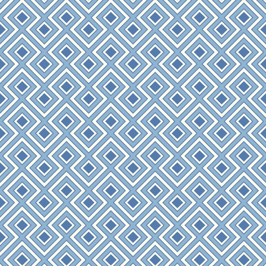 GP & J Baker | La Fiorentina Small wallcovering - Blue