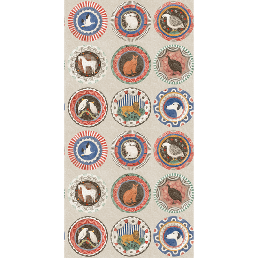 GP & J Baker | Robina's Dinner Party wallcovering - Jewel