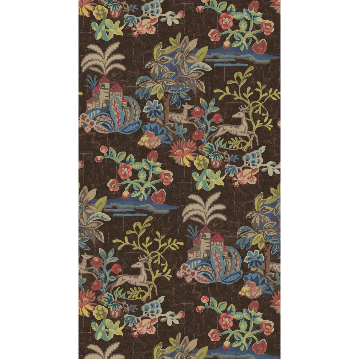 GP & J Baker | Knight's Tale wallcovering - Cocoa