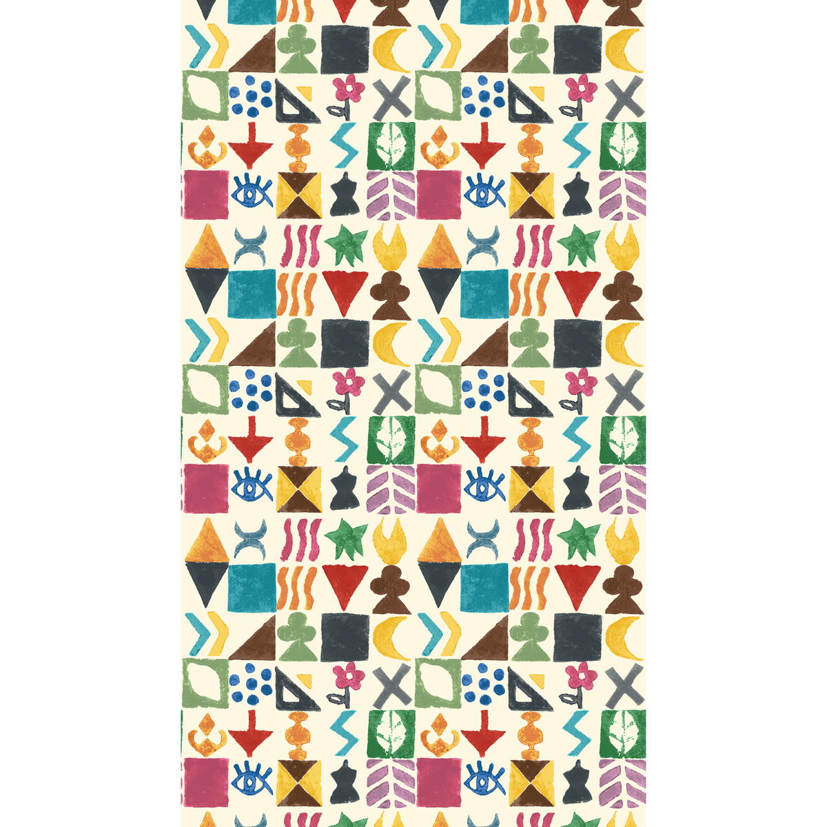 GP & J Baker | Potato Print wallcovering - Jewel