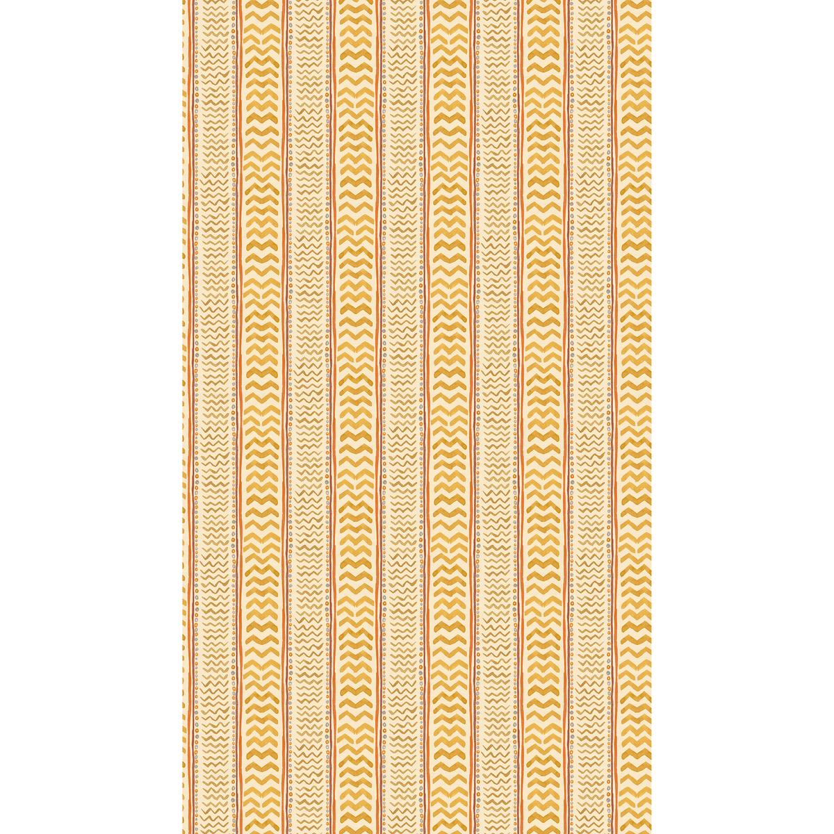 GP & J Baker | Wriggle Room wallcovering - Ochre