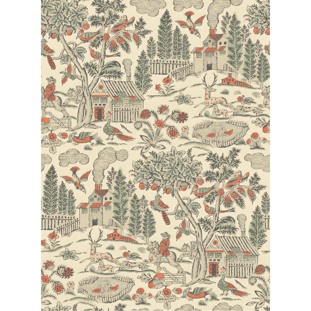 GP & J Baker | Home Park wallcovering - Antique