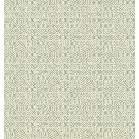 GP & J Baker | Chimneys wallcovering - Aqua