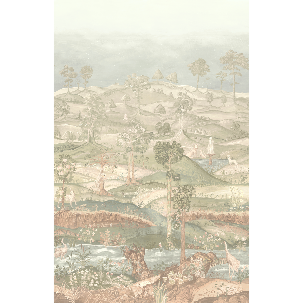 GP & J Baker | Royal Park Panel wallcovering - Antique