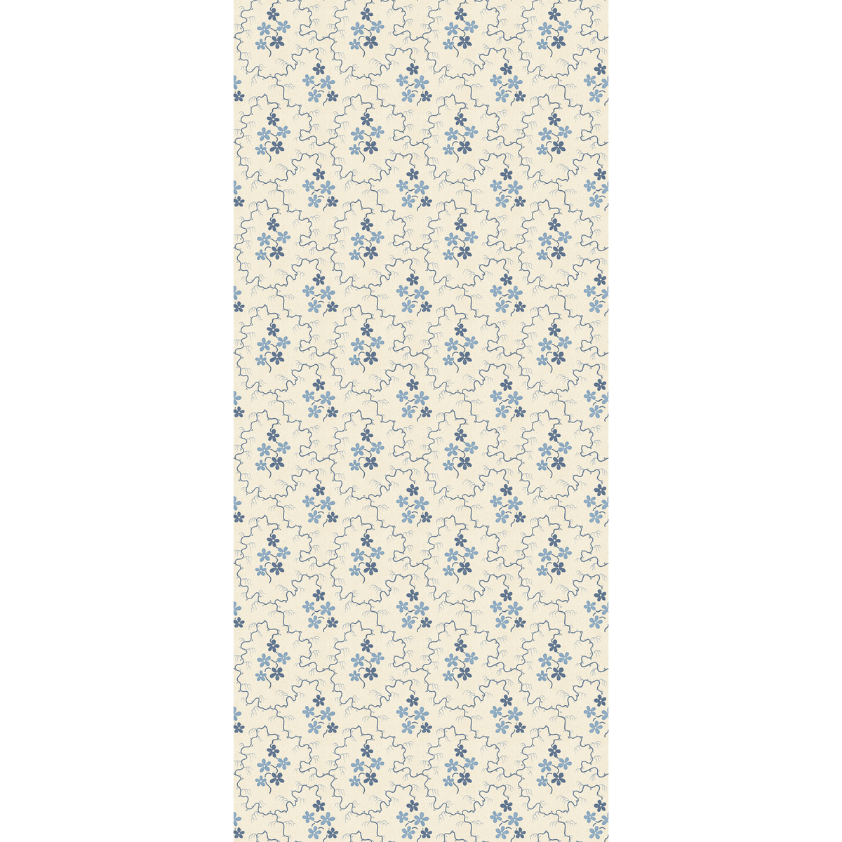 GP & J Baker | Posy wallcovering - Blue
