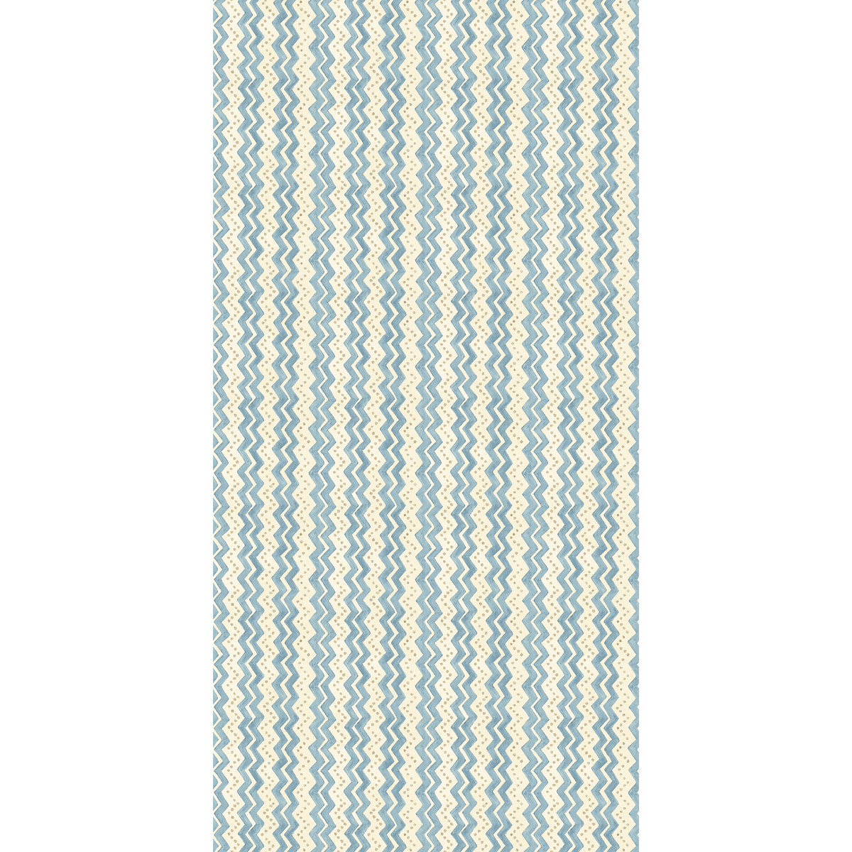 GP & J Baker | Ziggy wallcovering - Blue