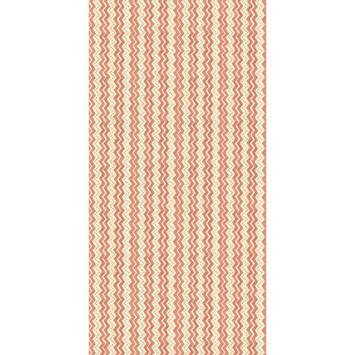 GP & J Baker | Ziggy wallcovering - Soft Red