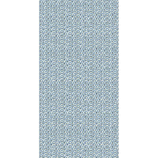 GP & J Baker | Dotty wallcovering - Blue