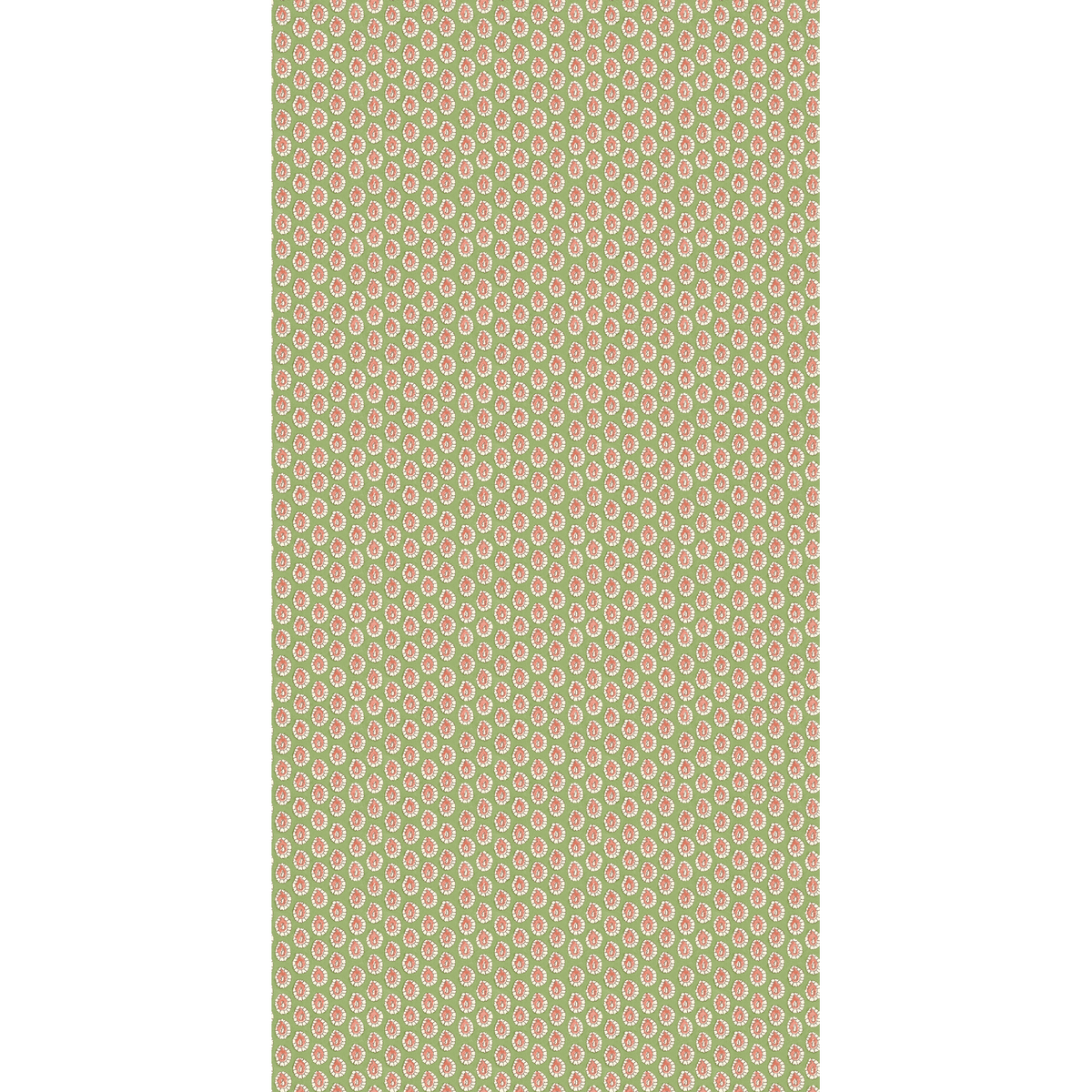 GP & J Baker | Dotty wallcovering - Green