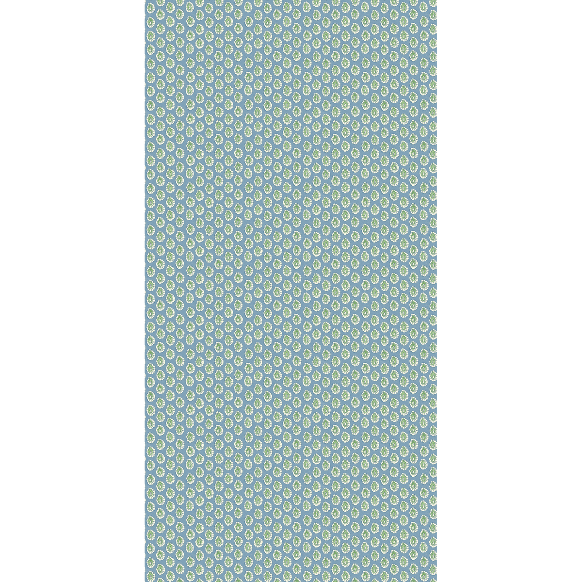 GP & J Baker | Dotty wallcovering - Blue/Green