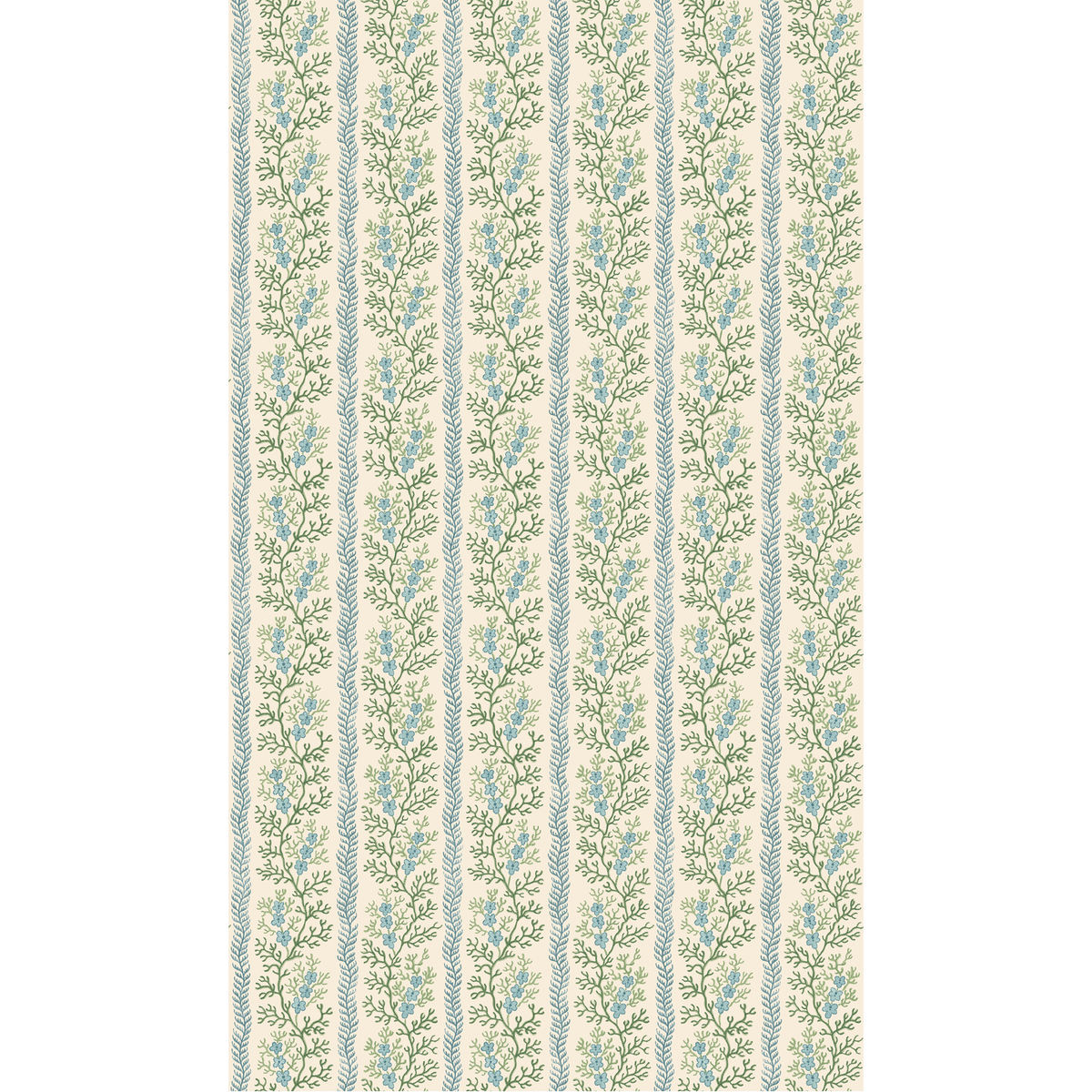 GP & J Baker | Symington wallcovering - Blue