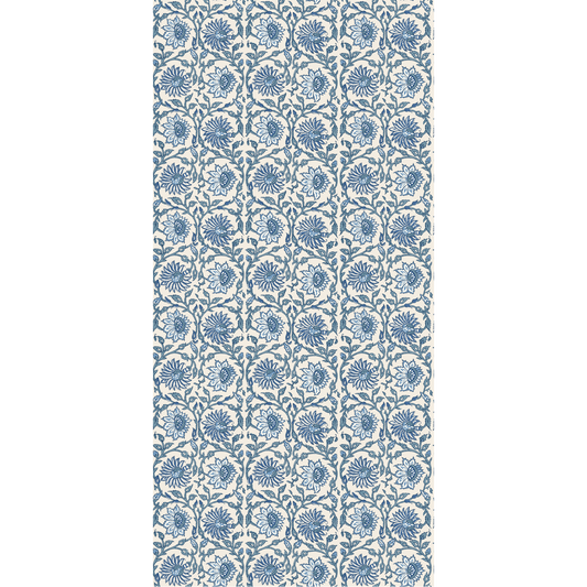 GP & J Baker | Cecily wallcovering - Indigo
