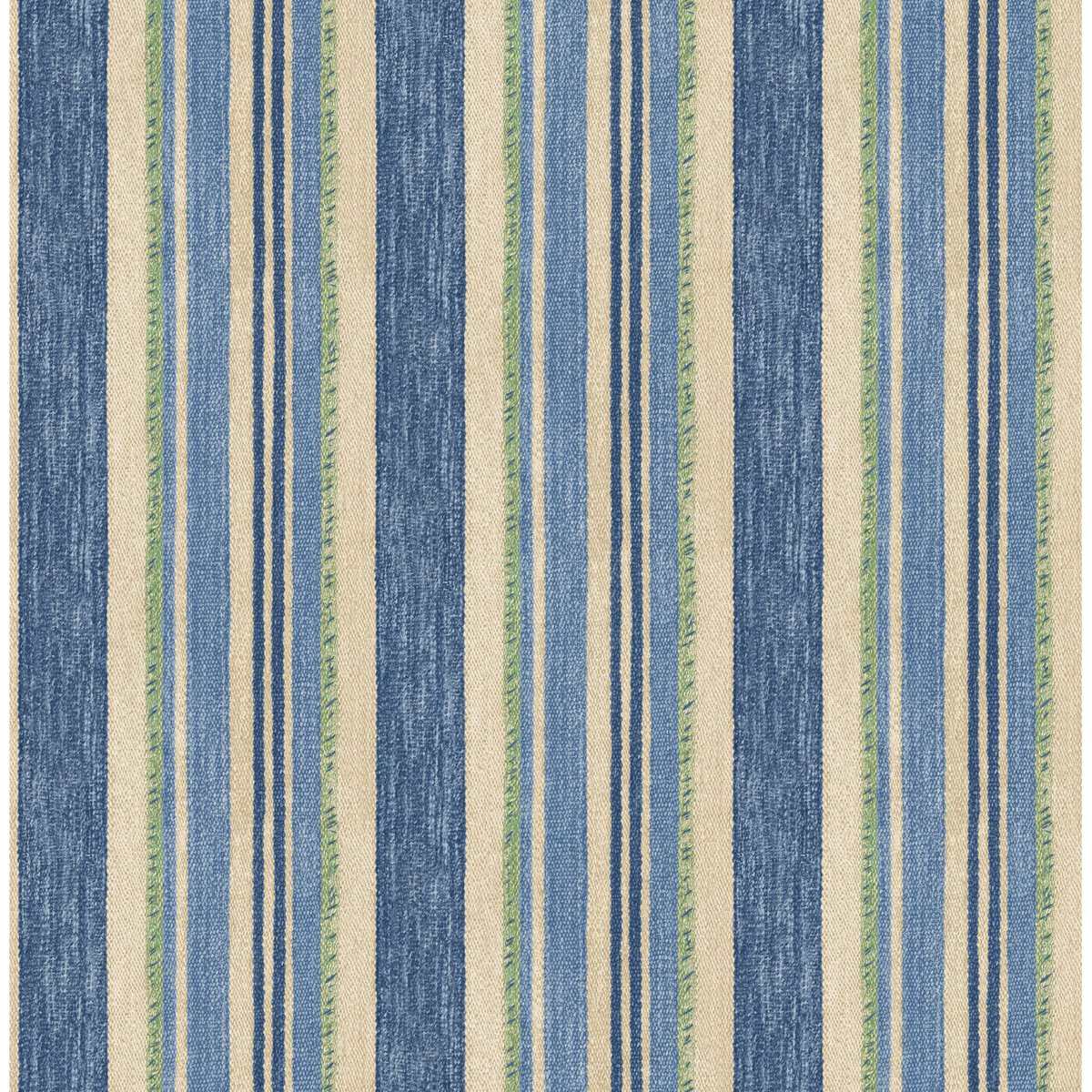 GP & J Baker | Cloudline wallcovering - Blue/Green