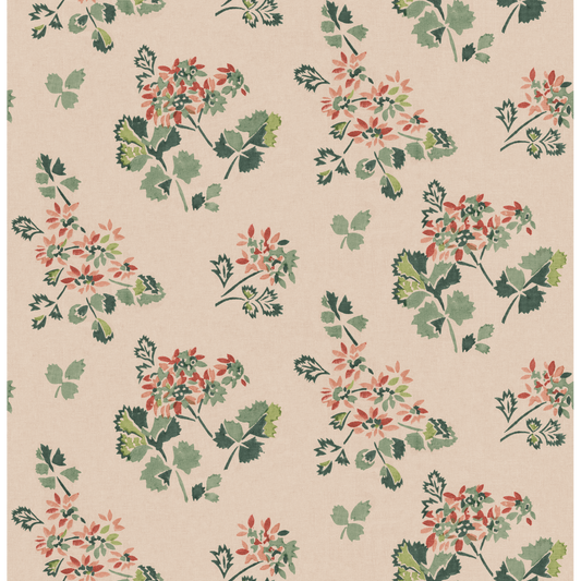 GP & J Baker | Forest Flower wallcovering - Plaster