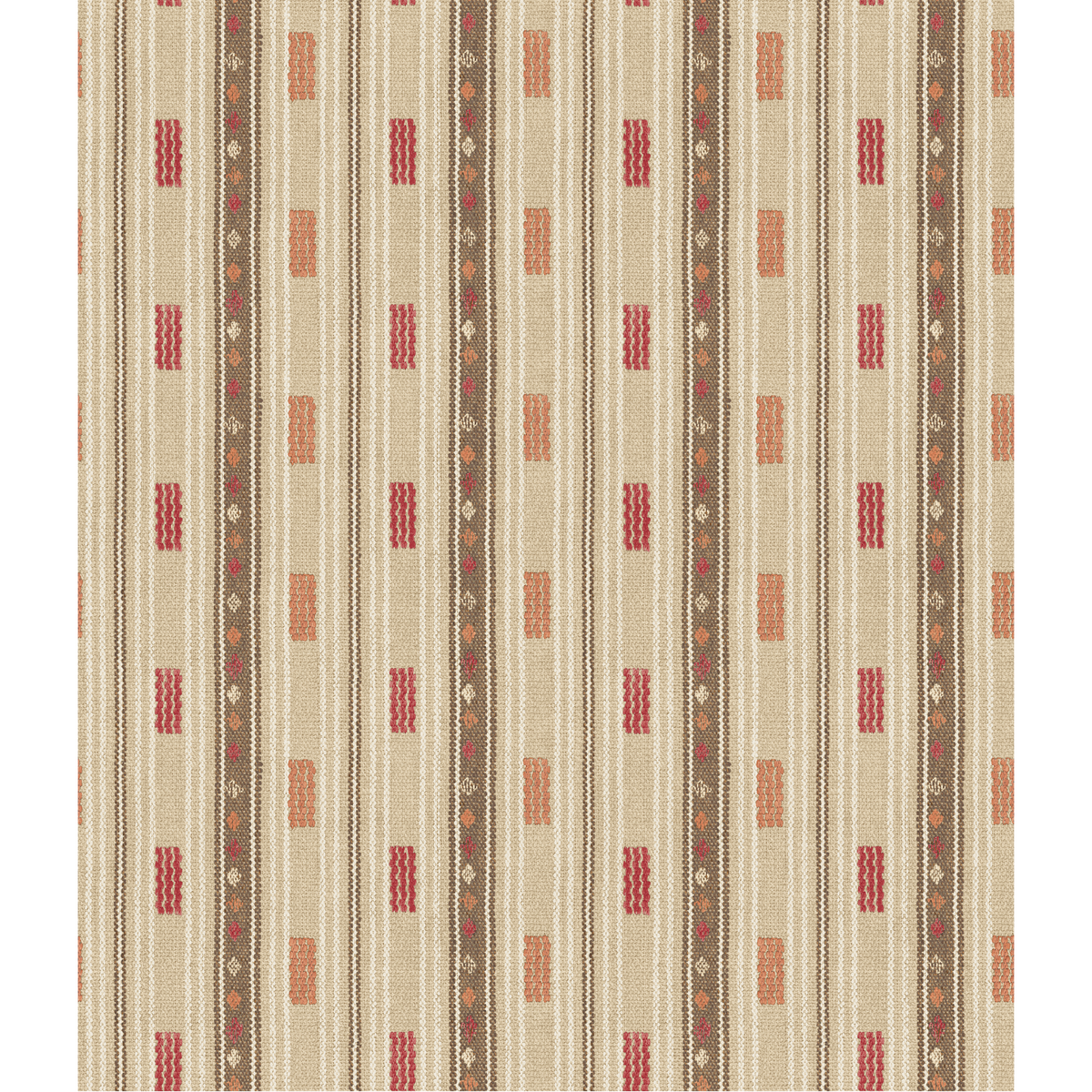 GP & J Baker | Tradewind wallcovering - Espresso/Tuscan