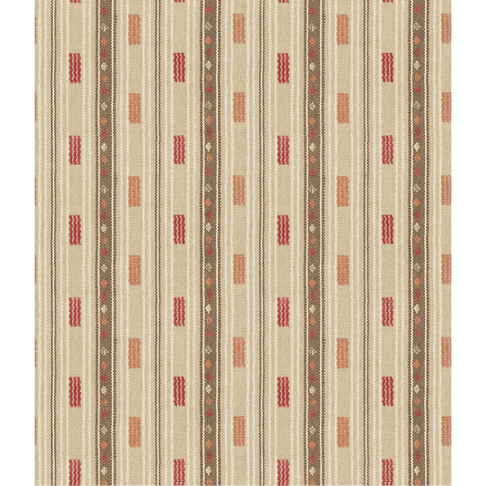 GP & J Baker | Tradewind wallcovering - Espresso/Tuscan