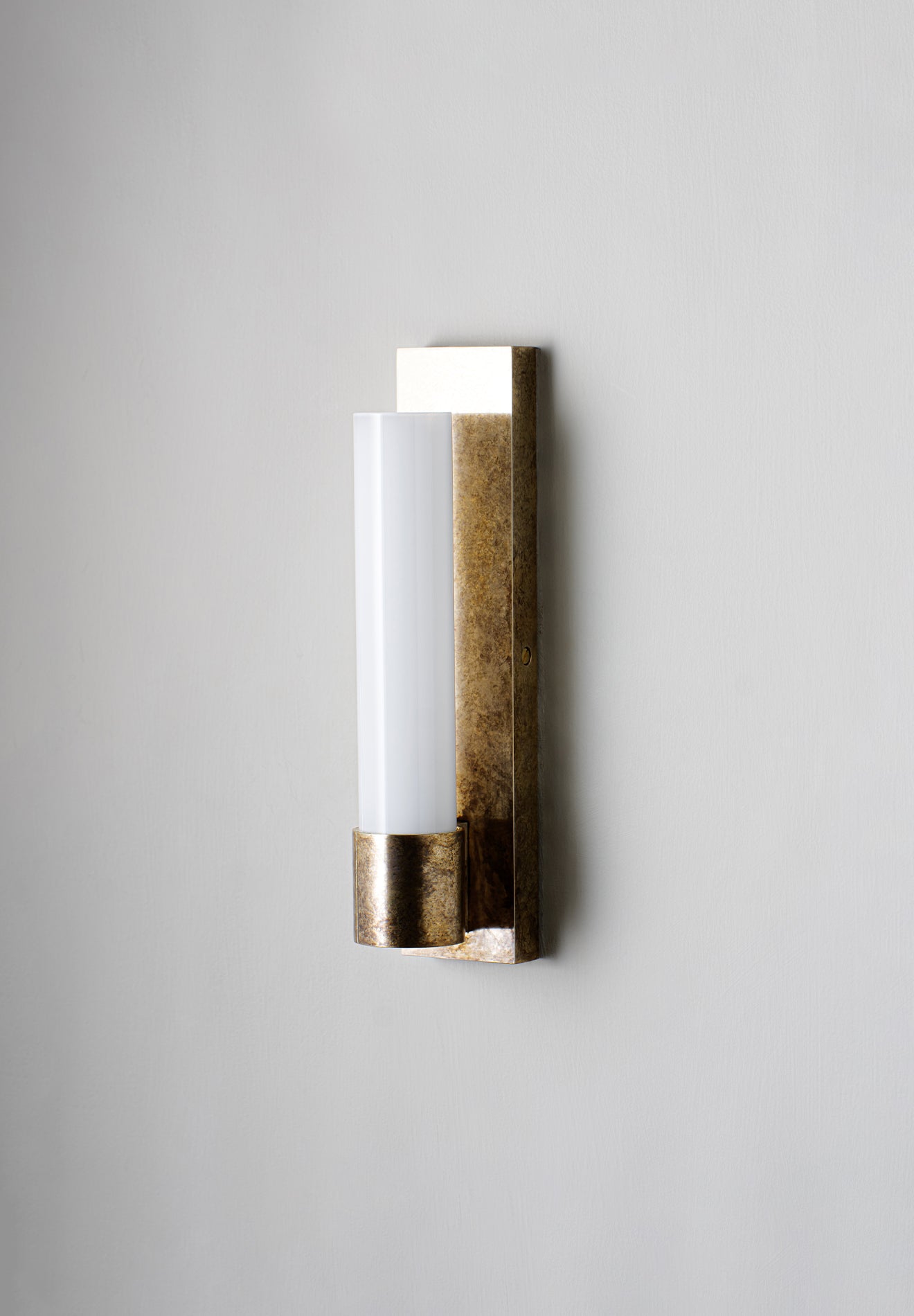 Emperor Bathroom Wall Light - Patinated Brass
