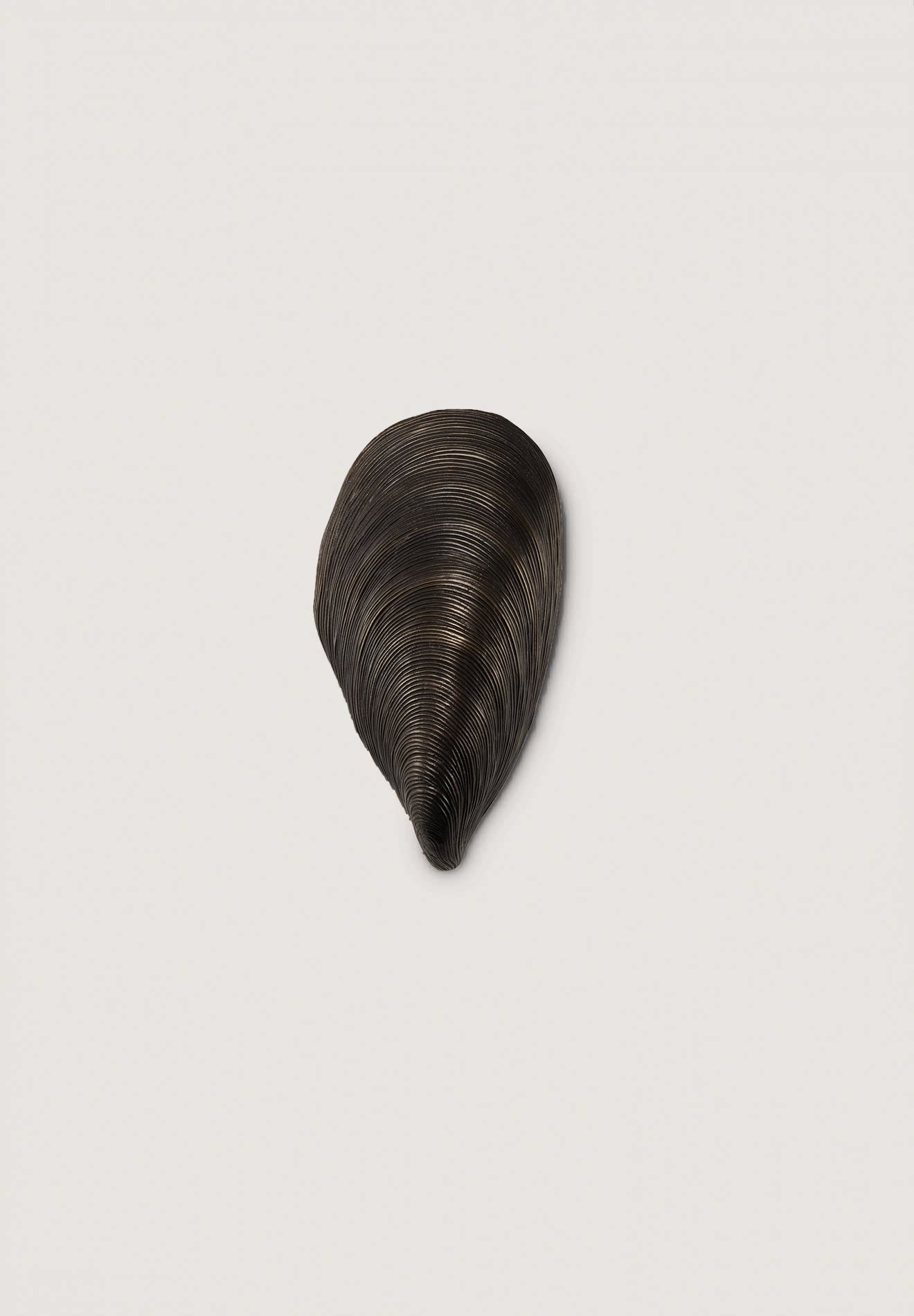Mussel Shell Bathroom Wall Light - Bronze