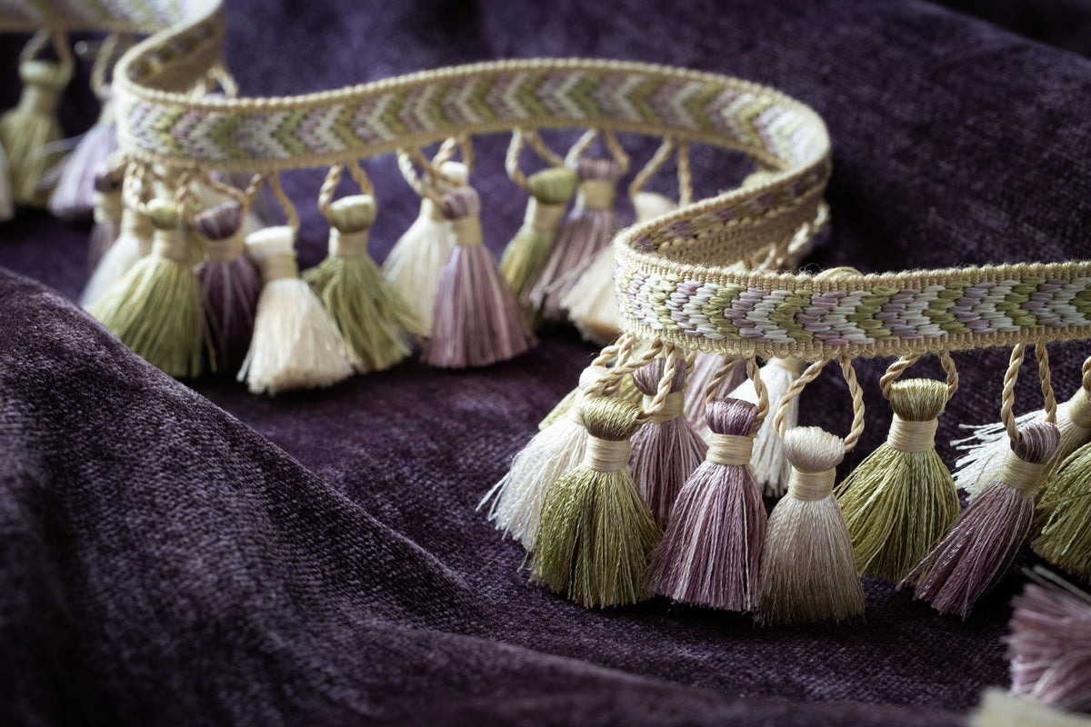 Samuel and Sons Bagatelle Tassel Fringe — scenography