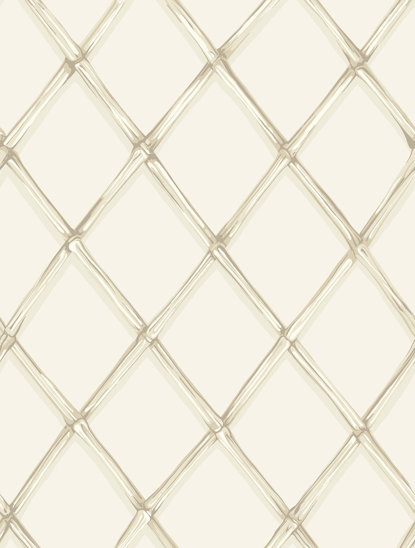 Cole & Son Bagatelle wallpaper - White