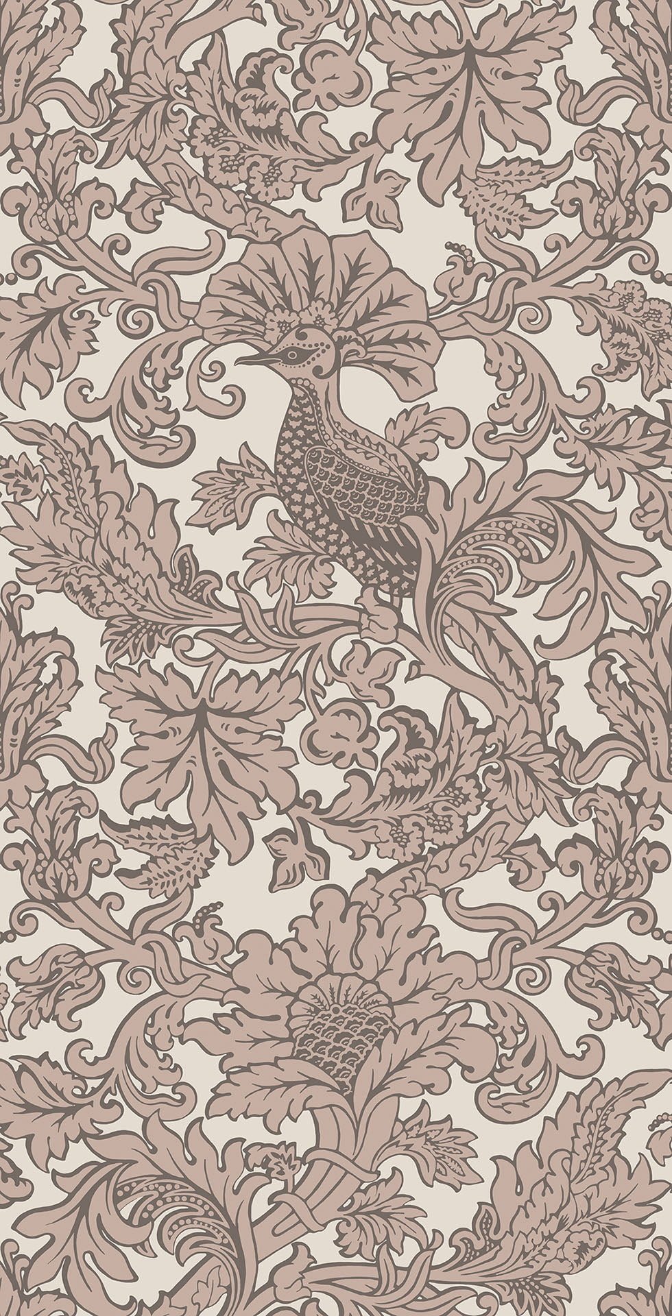 Cole & Son Balabina - Metallic Gilver on Linen