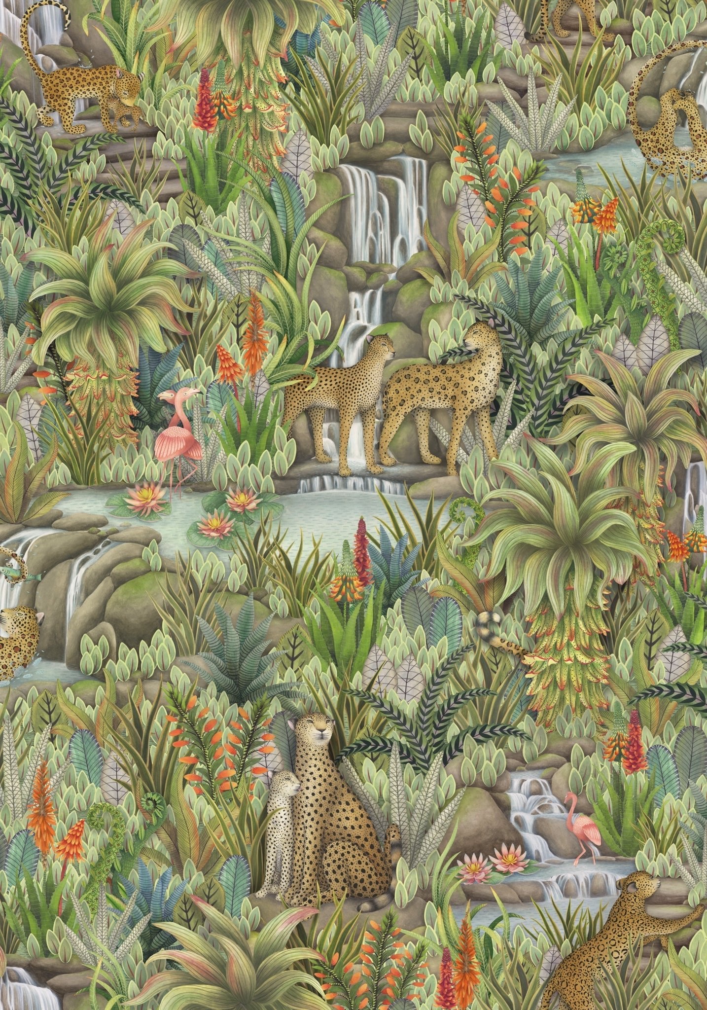 Cole & Son Injisuthi wallpaper - Jade