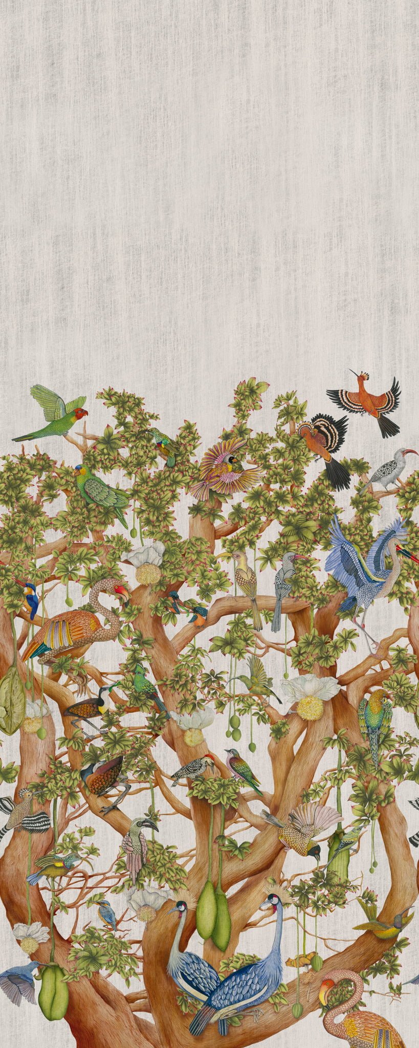 Cole & Son Tree of Life Platinum wallpaper - Platinum
