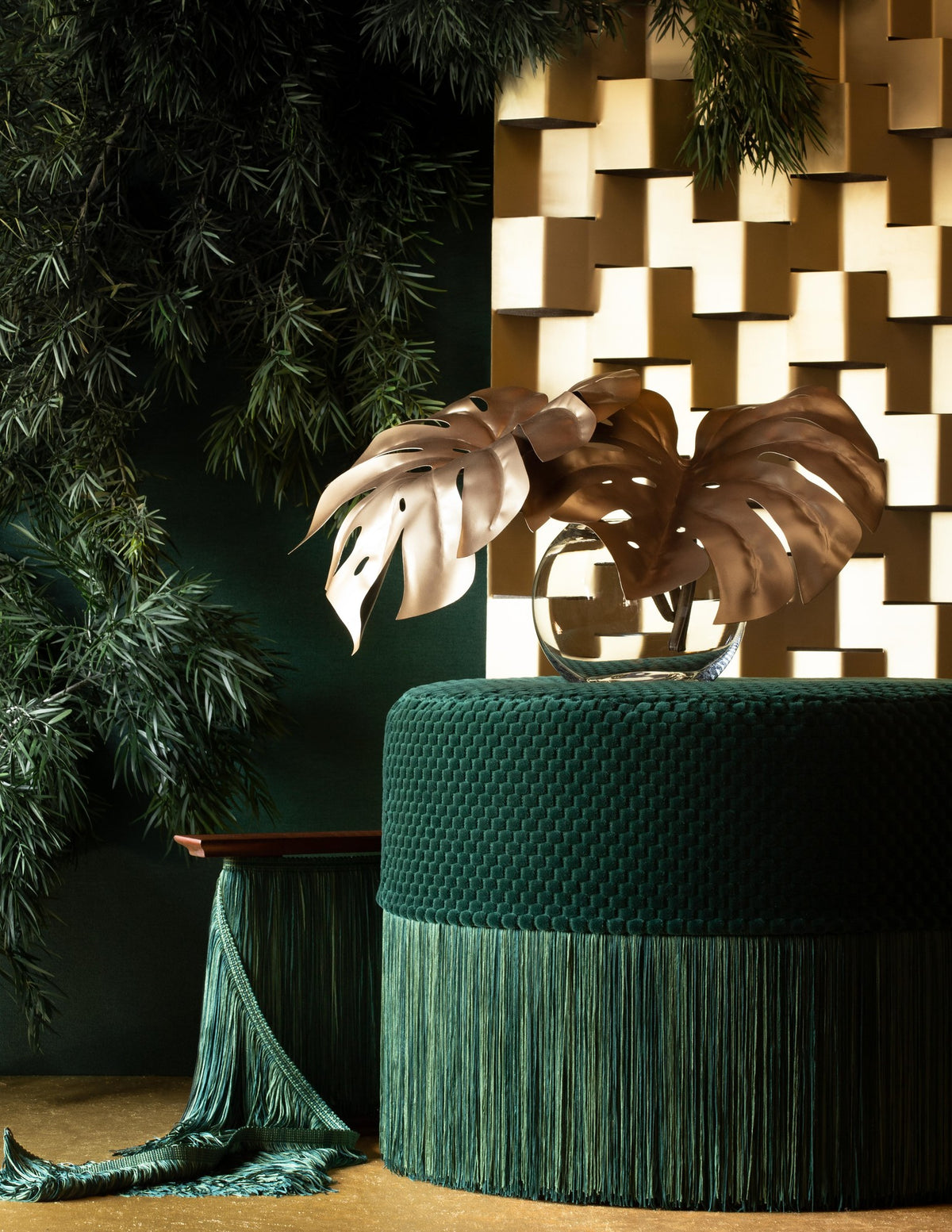 Samuel and Sons Barcelona Ombré Fringe — scenography