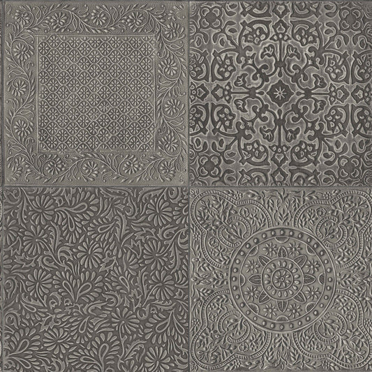 Cole & Son Bazaar wallpaper - Pewter