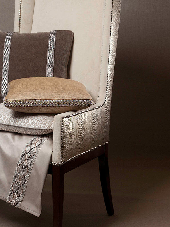 Samuel and Sons Artemis Glass Beaded Border — scenography