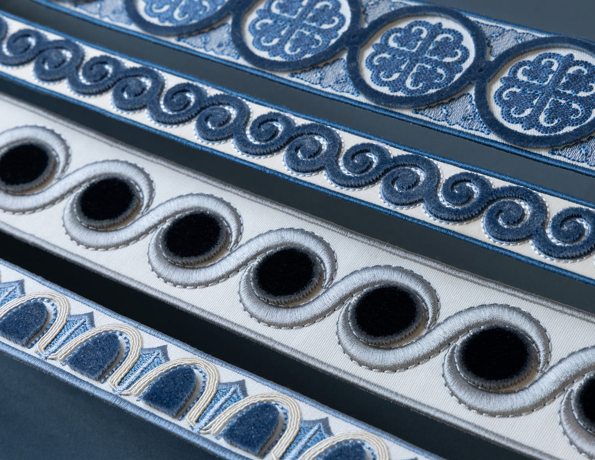 Samuel and Sons Isadora Velvet Border — scenography
