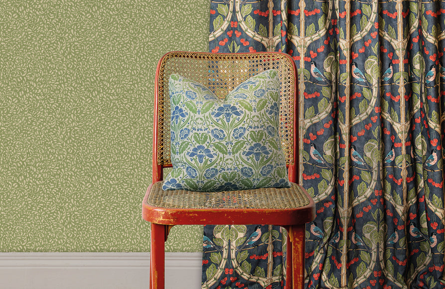 GP & J Baker | Iris Meadow Cotton - interior
