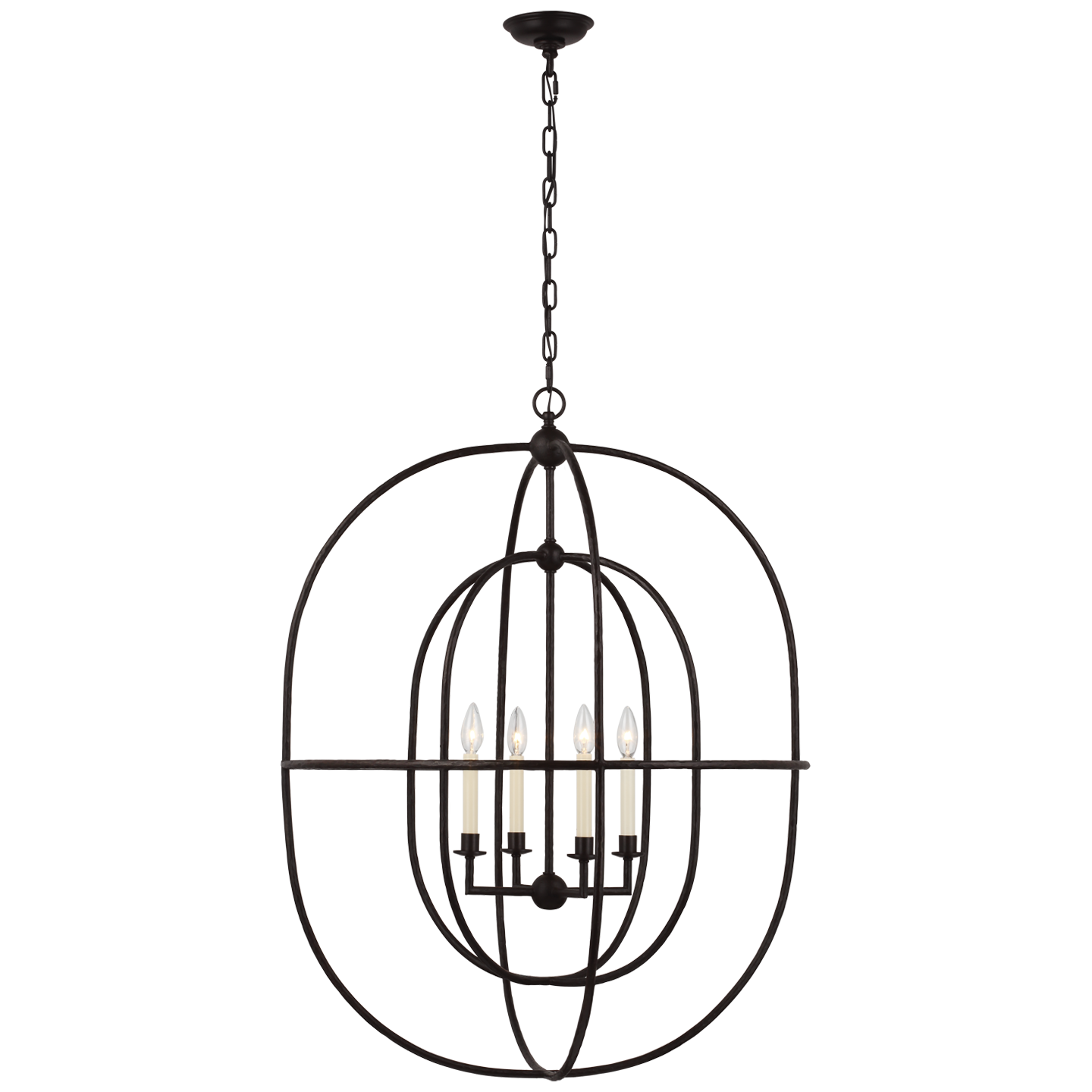 Visual Comfort | Chapman & Myers | Desmond Open Double Oval Lantern